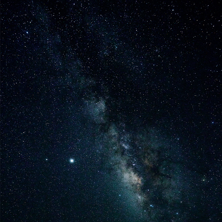 西表島の夜空は満天の星