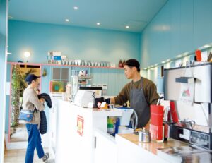 モーニングコーヒー　小川売店