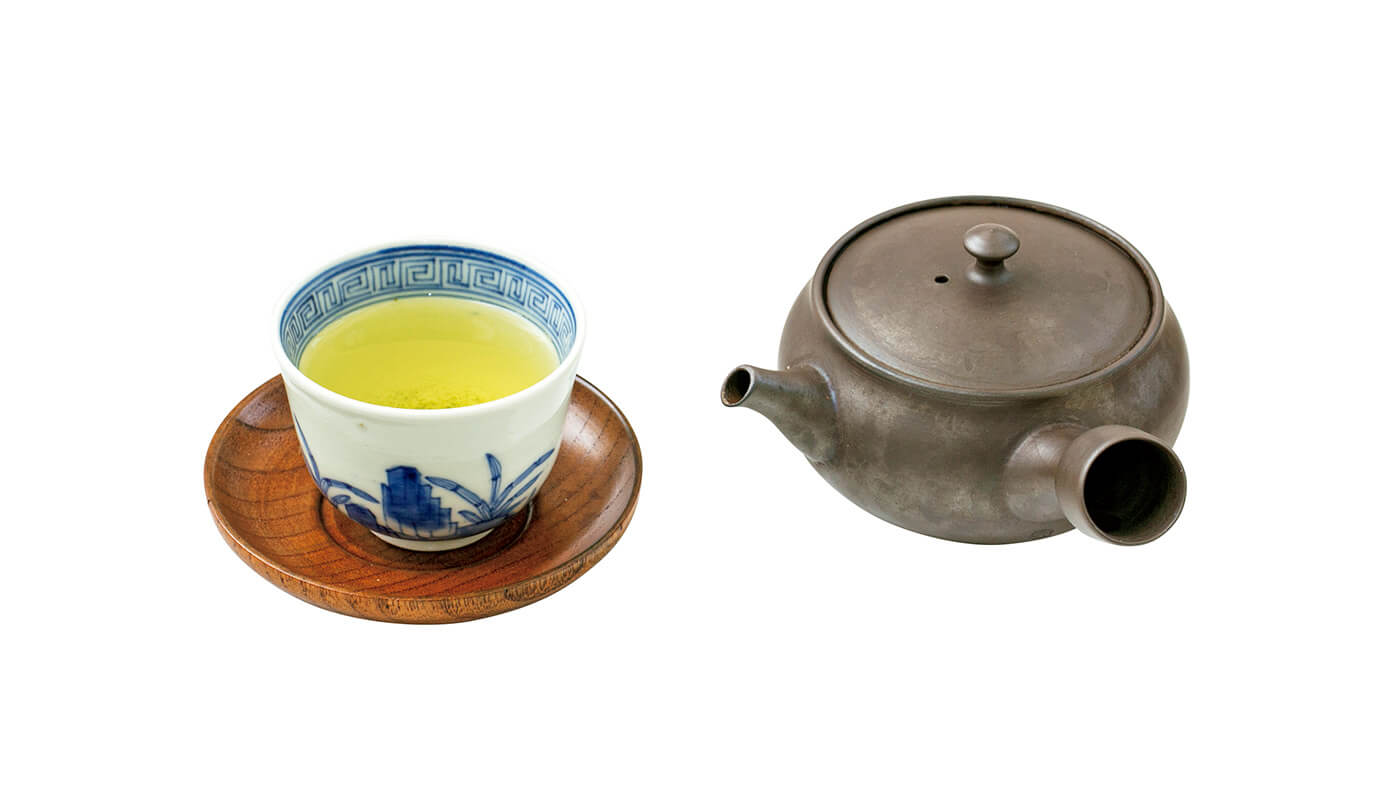 朝セットＡにつくお茶