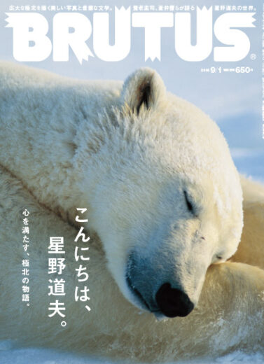 BRUTUS830こんにちは、星野道夫。
