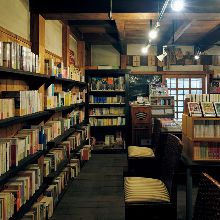 京都 つるかめ書房 店内
