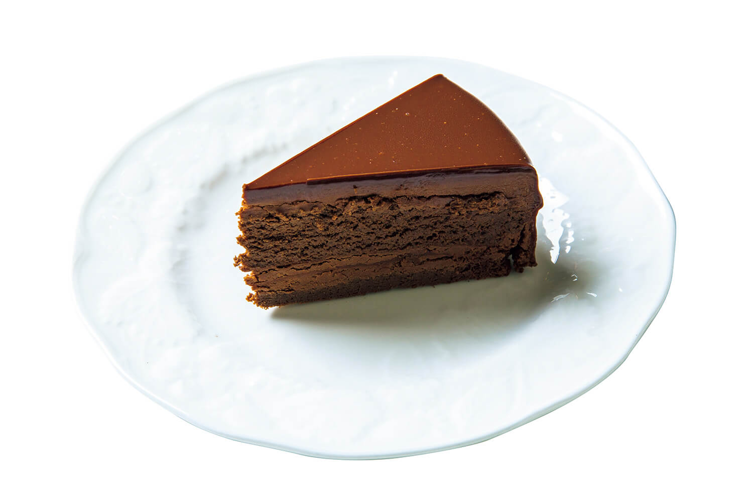 北12条〈フランス菓子＆珈琲 ププリエ〉チョコレートケーキ