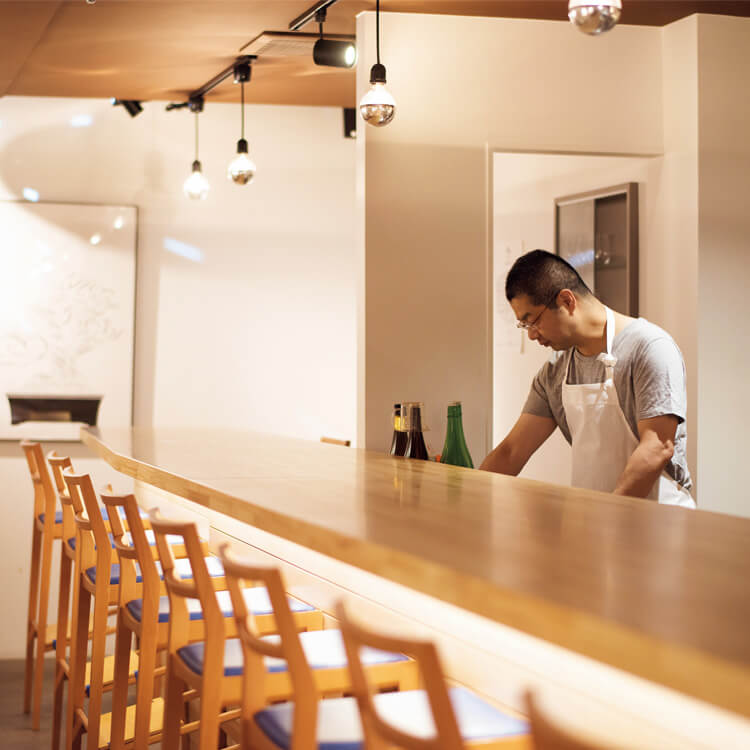 北海道 札幌 〈茶月斎〉店内