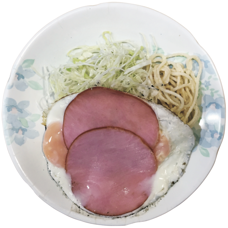 4_渋谷の食堂〈かいどう〉の「ハムエッグ」
