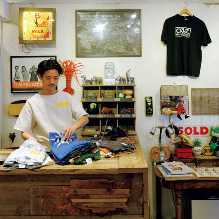 名古屋〈Diorama Clothing Store〉店内