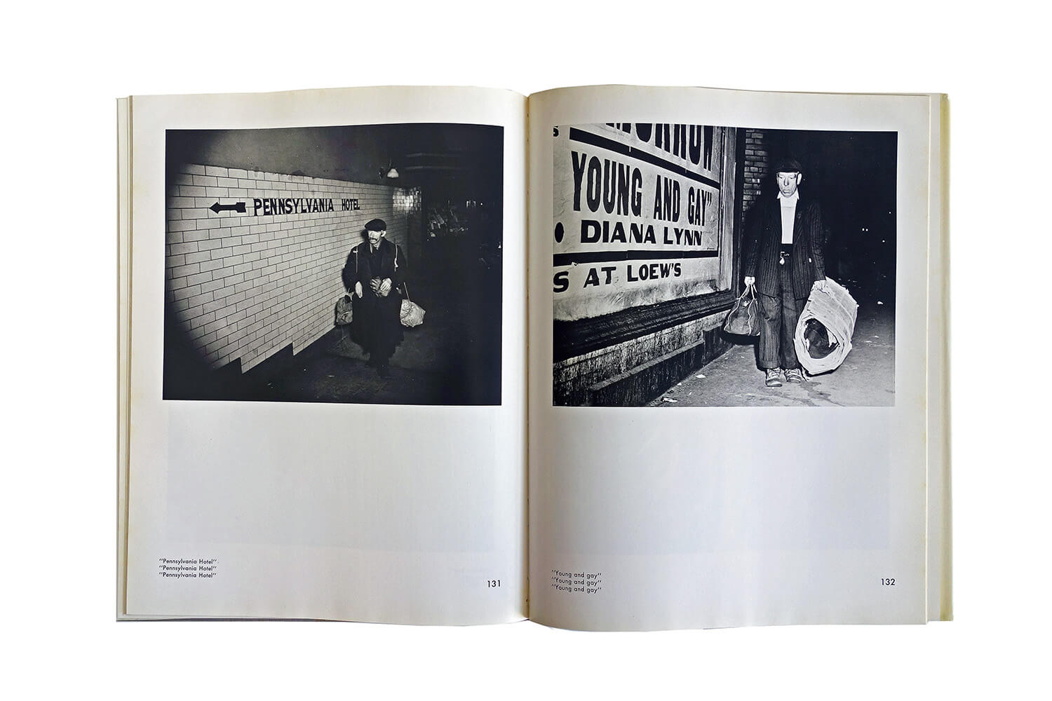 ウィージー 写真集『WEEGEE’S NEW YORKPHOTOGRAPHIEN 1935-1960』中面