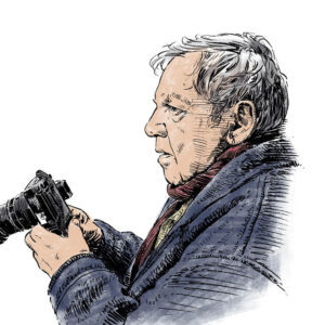 写真家 ソール・ライター イメージイラスト