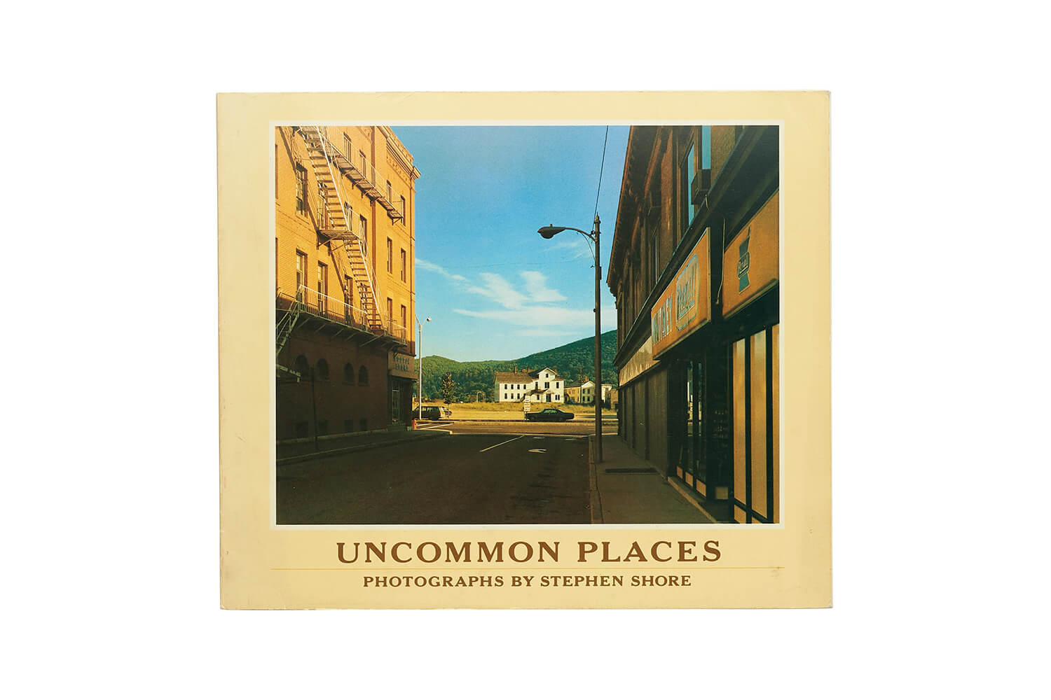 スティーブン・ショア 写真集『Uncommon Places』表紙