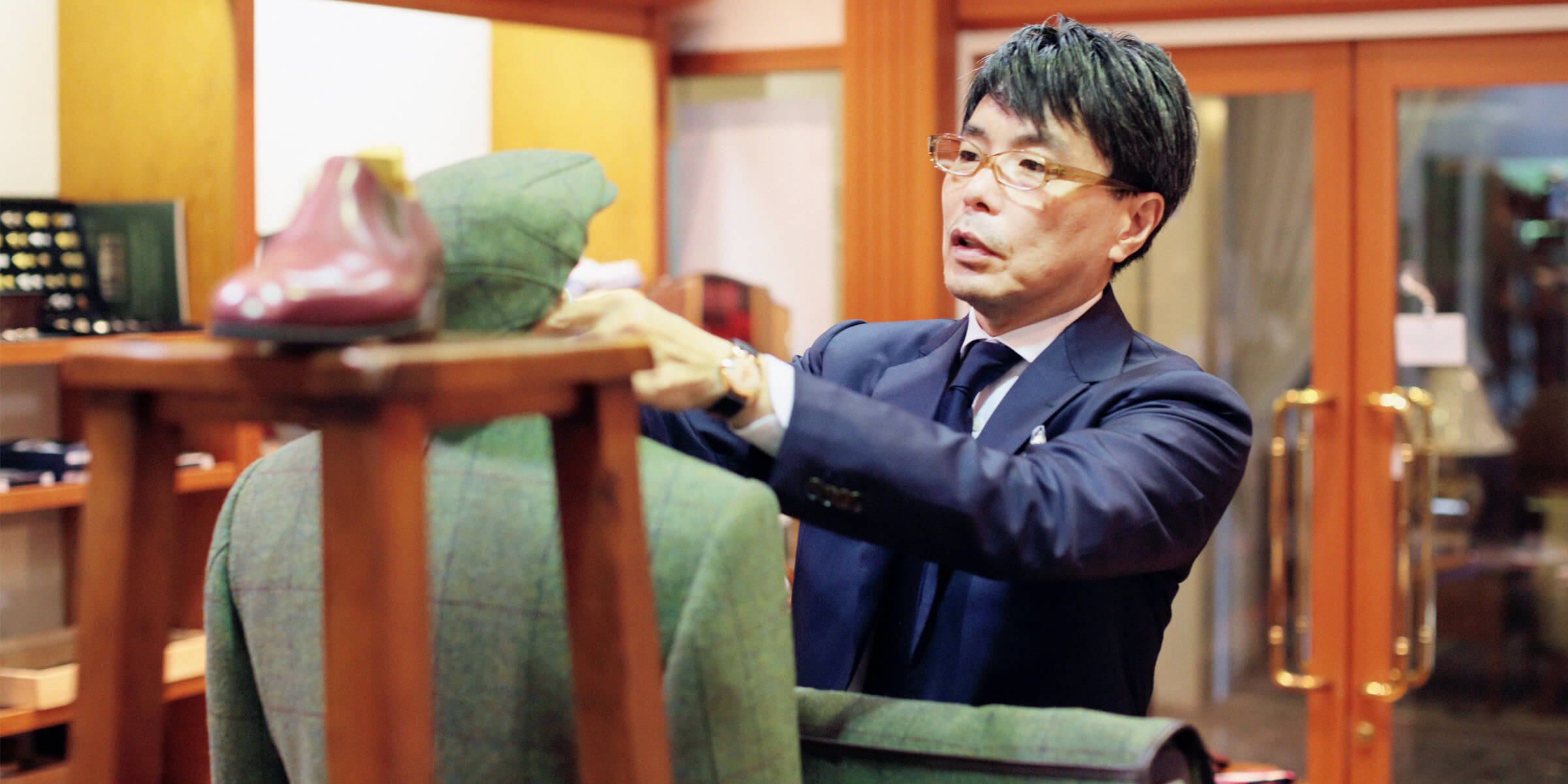 神戸 石田洋服店 時代の紳士たちを魅了するツイードの正体 ブルータス Brutus Jp