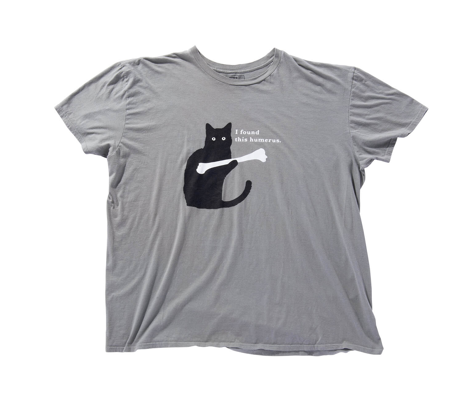 猫のイラストがプリントされたTシャツ
