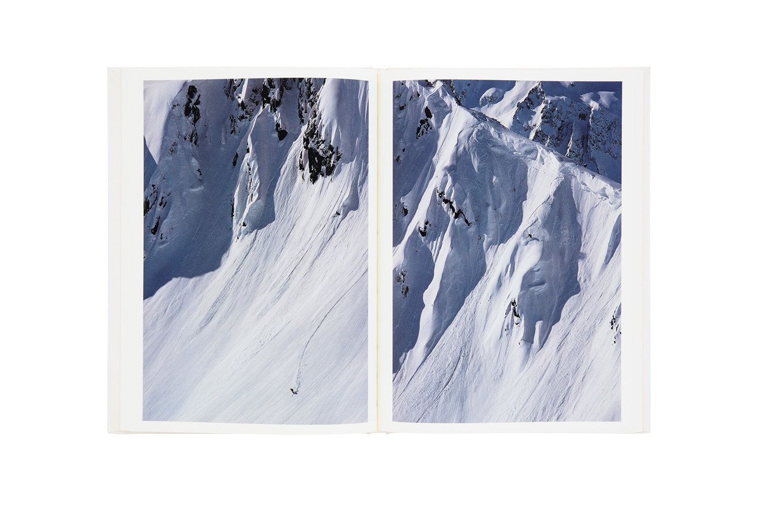 写真集　渡辺洋一『 雪山を滑る人』中面