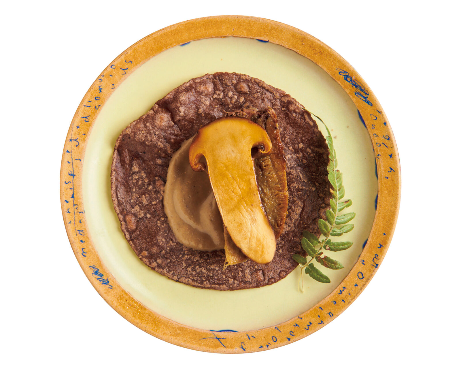 三軒茶屋〈Los Tacos Azules〉牛タンのバルバッコアに松茸を乗せて、松茸サルサで