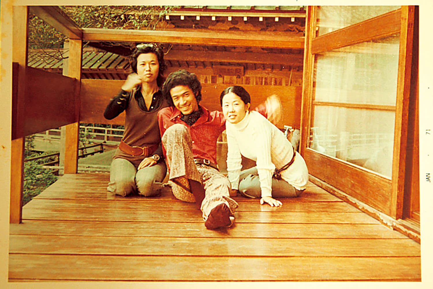 1971年に箱根から伊豆へ旅した写真