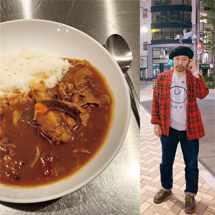 ブルータス　BRUTUS おうちカレー　レシピ　曽我部恵一の給食風カレー
