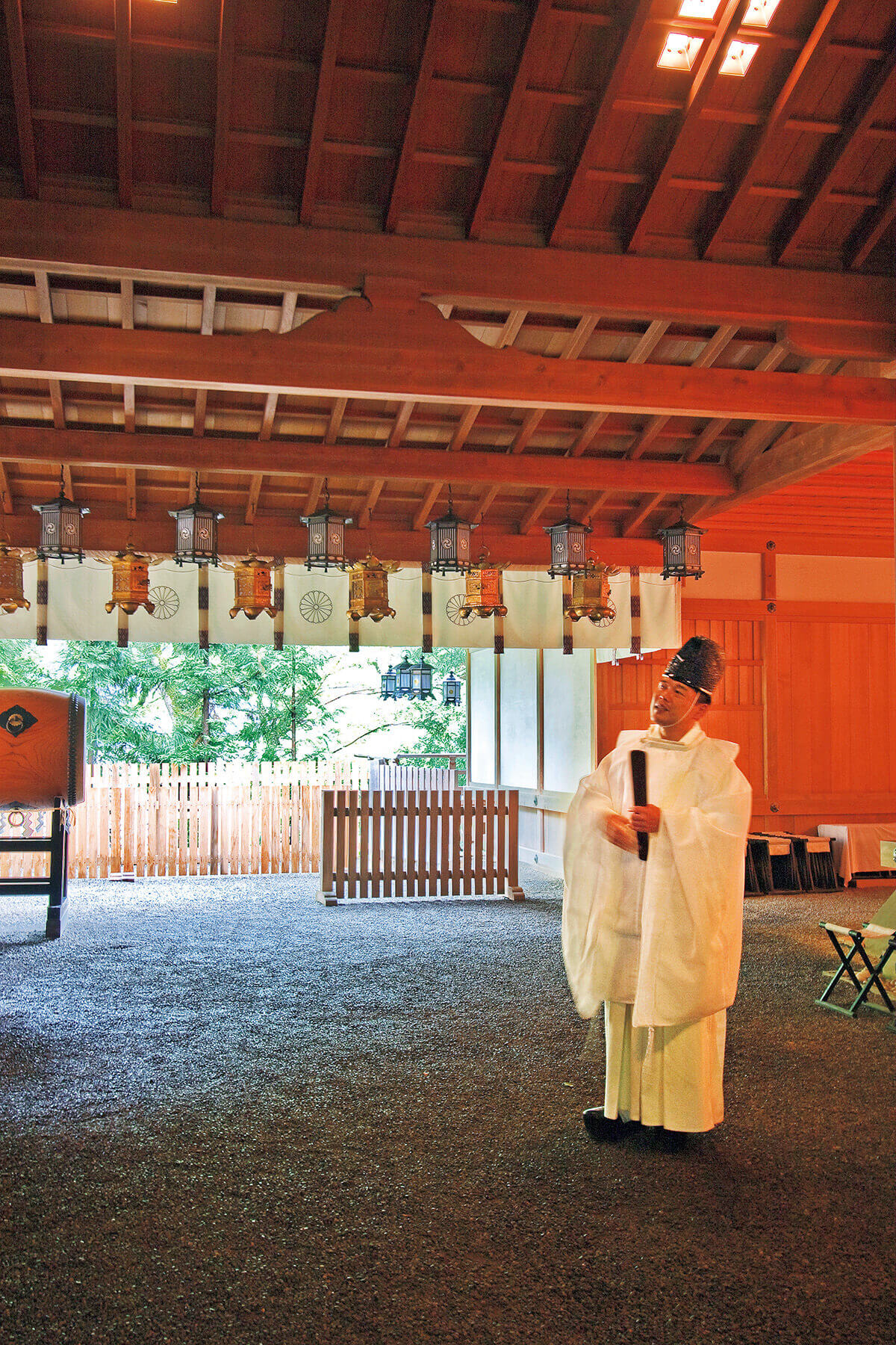 天河大財天社 柿坂匡孝禰宜