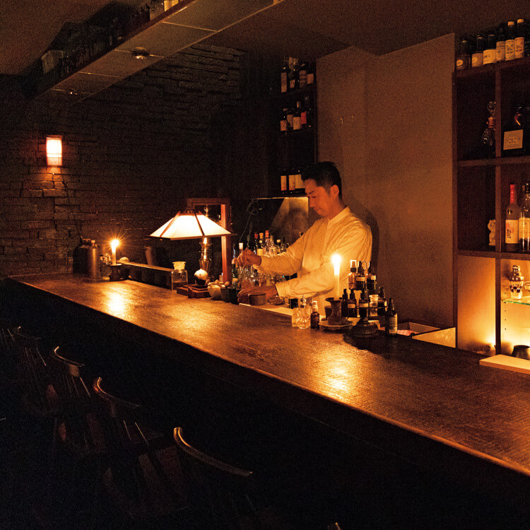 銀座〈bar cacoi〉店内