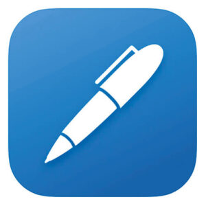 iPad用アプリ『Noteshelf』ロゴ