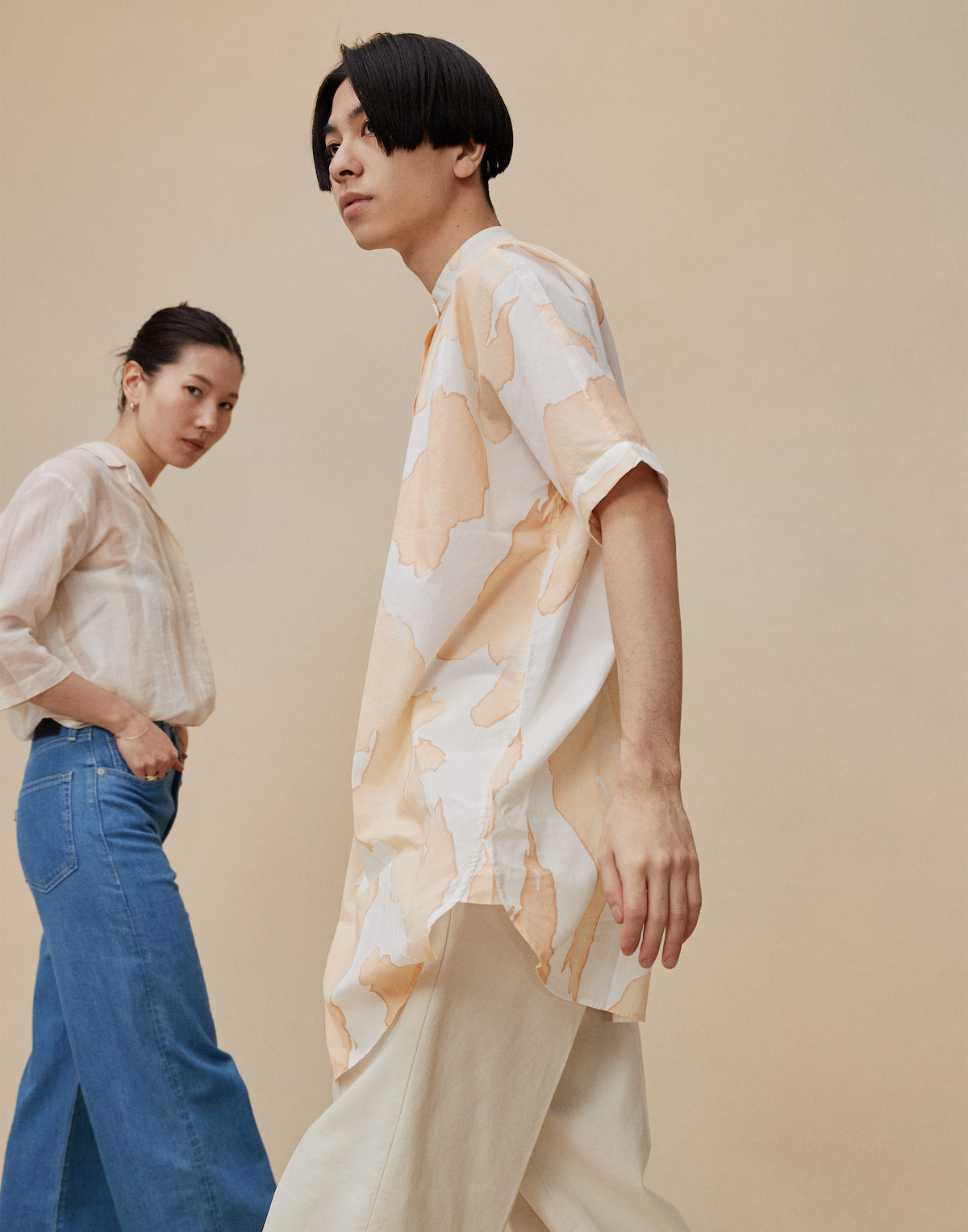 HIYADAMが着る〈リーバイス® メイド＆ クラフテッド®〉のシャツドレス