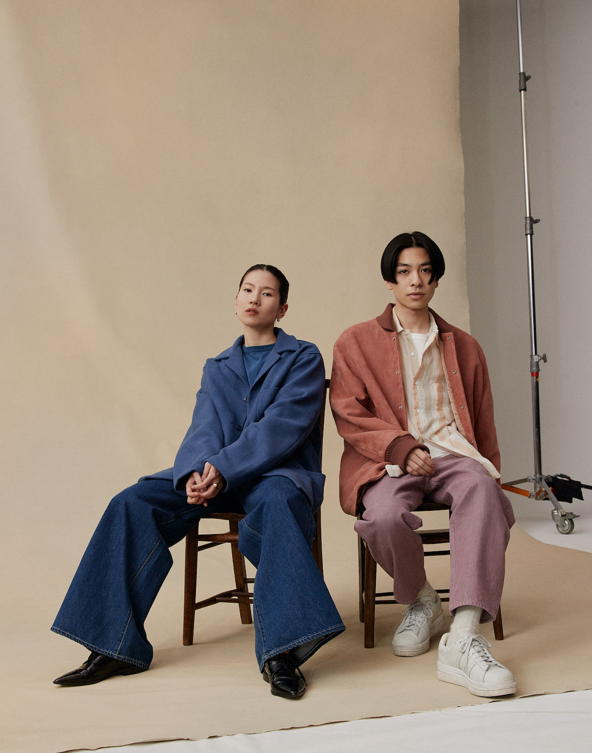 HIYADAM＆菊乃が着る〈リーバイス® メイド ＆ クラフテッド®〉シャツ、パンツ、ジャケットの着こなしをチェンジ