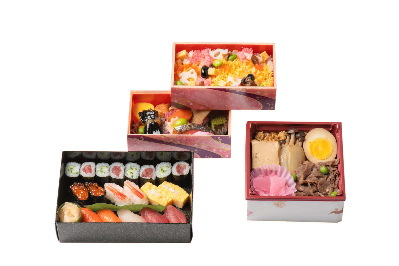 つきじ鈴富_浅草今半_ちらし弁当