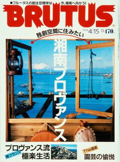 ブルータス 316 独創空間に住みたい 湘南プロヴァンス
