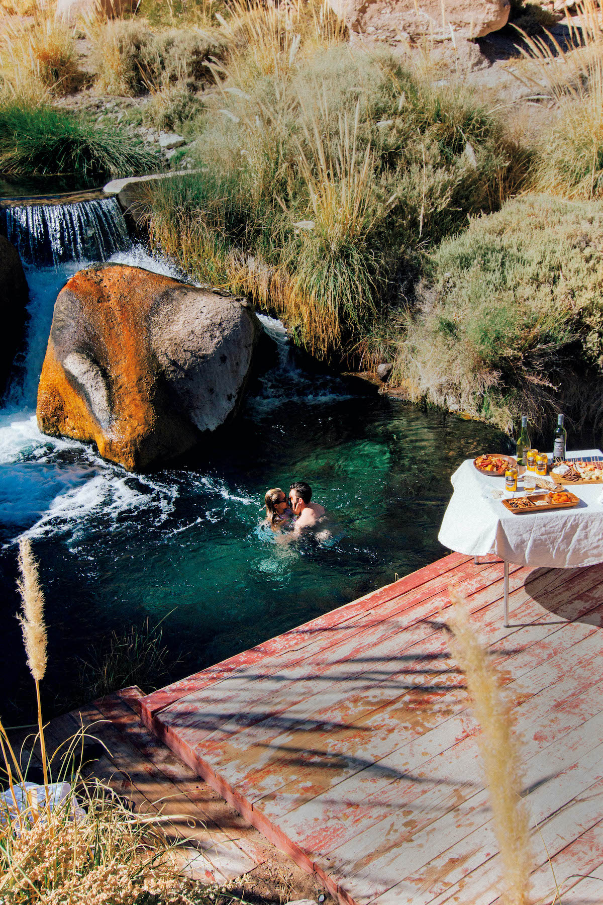 〈Explora Atacama〉　温泉