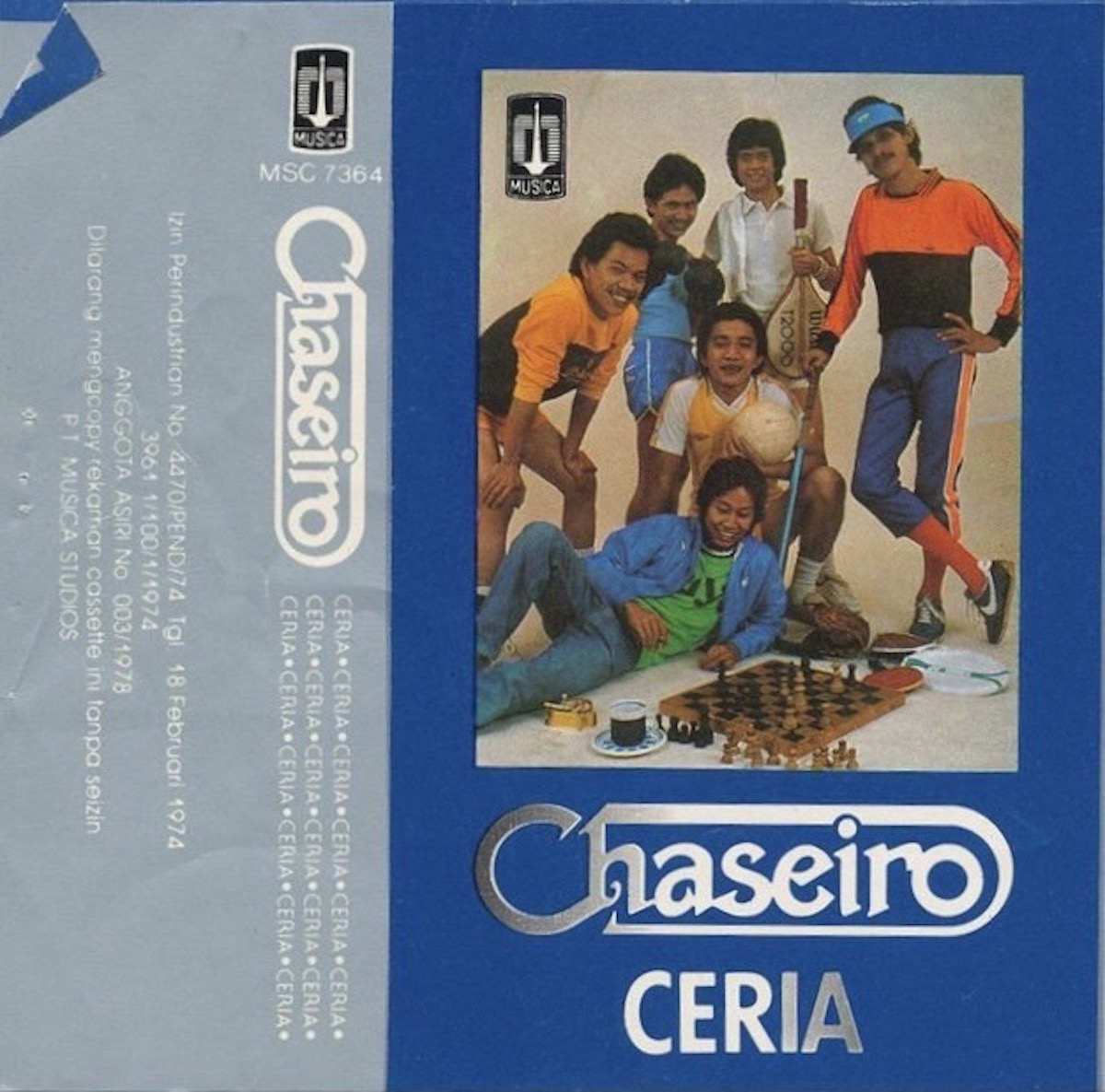 チャンドラ・ダルスマン率いるコーラスグループ、チャセイロの『Ceria』