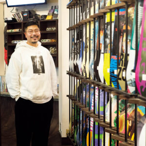 〈Prime Skateboard〉店長・金井信太郎