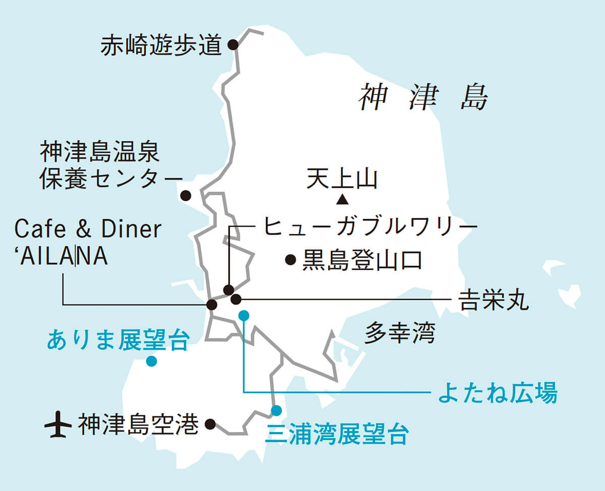 神津馬 地図
