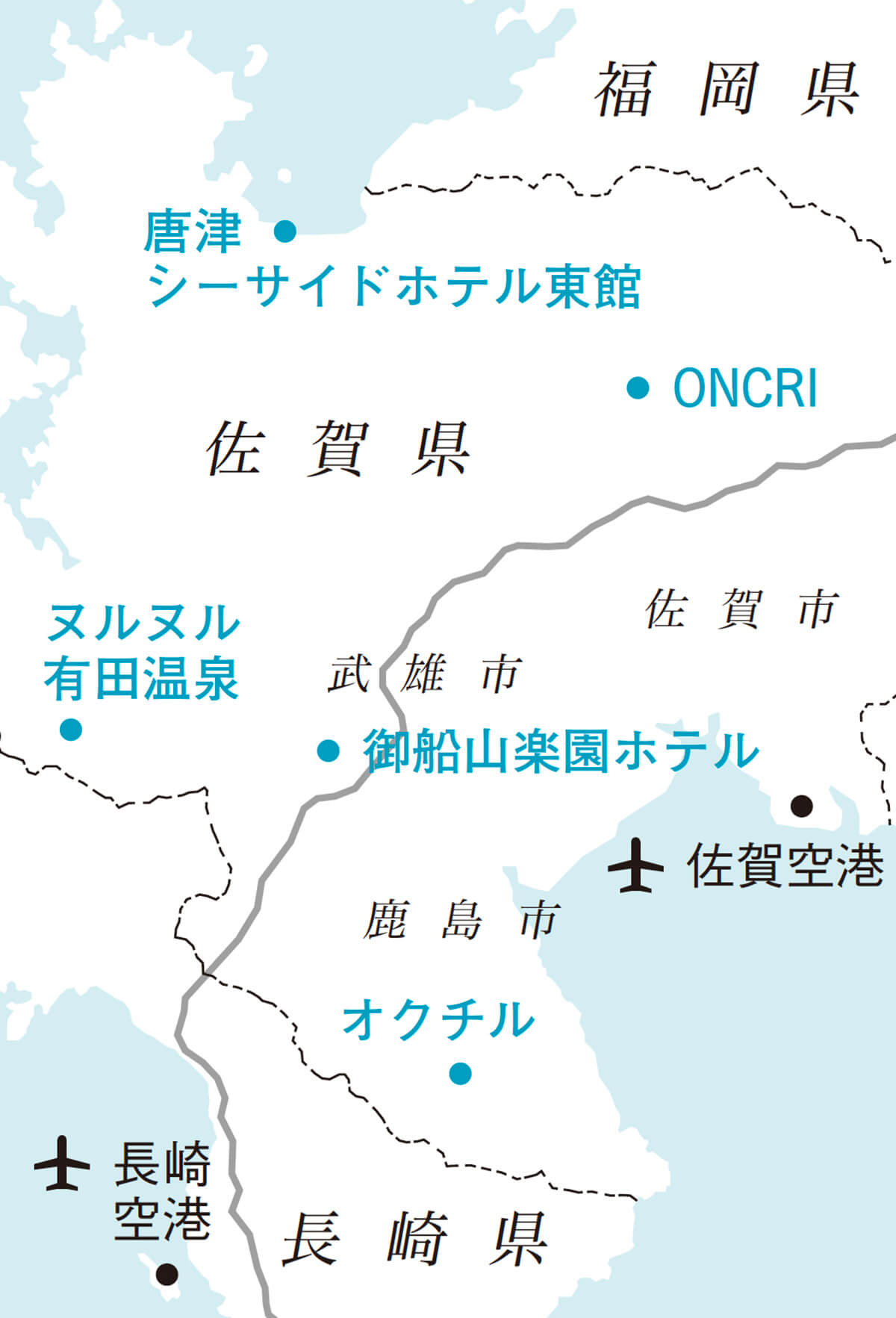 佐賀県 地図