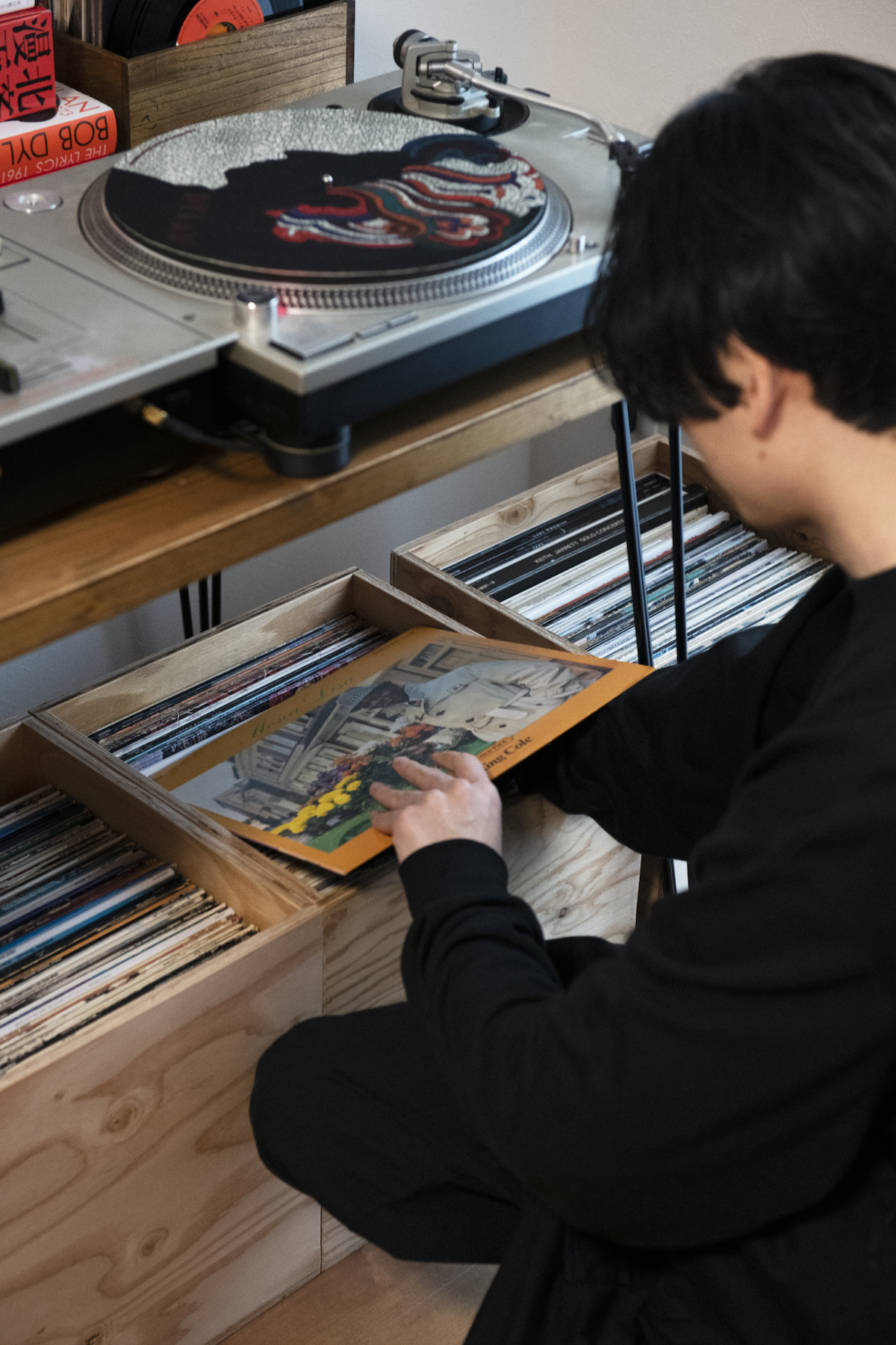 Kan Sanoとレコード