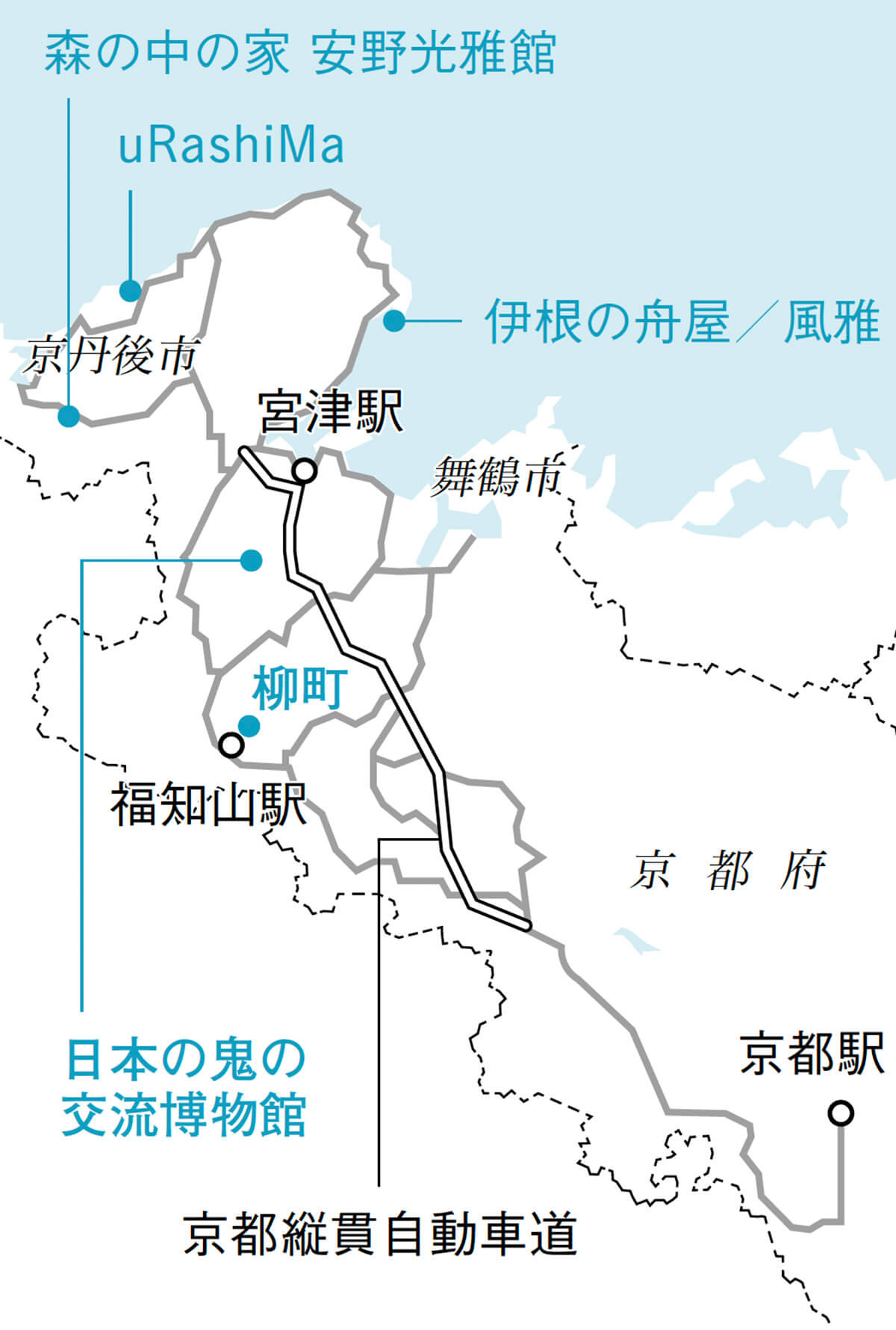 京都府 地図