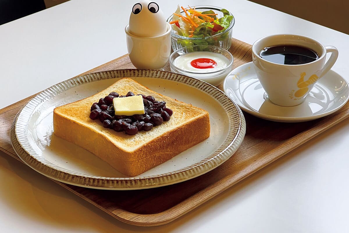 愛知〈喫茶モーニング〉小倉トースト