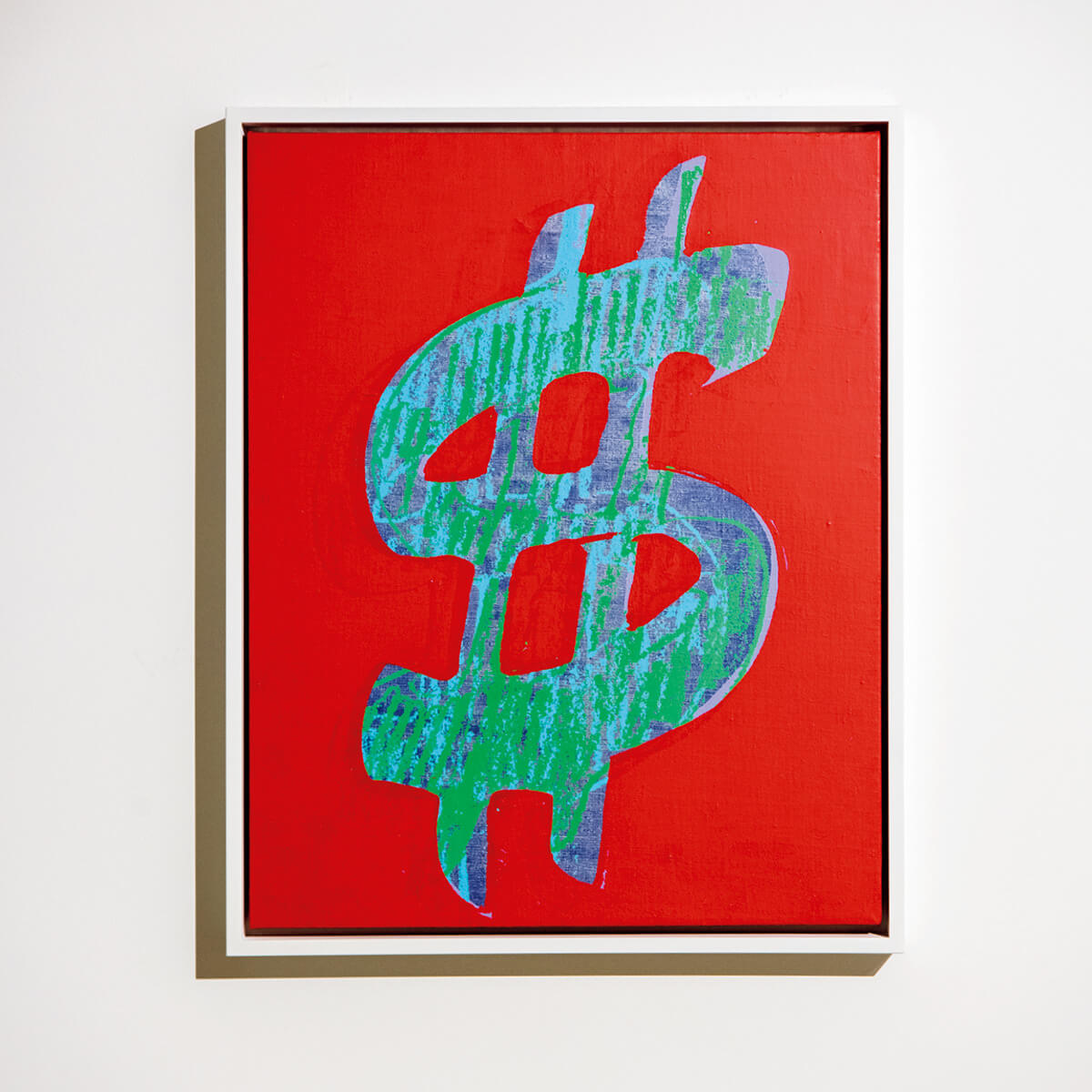 アンディ・ウォーホル《Dollar Sign》