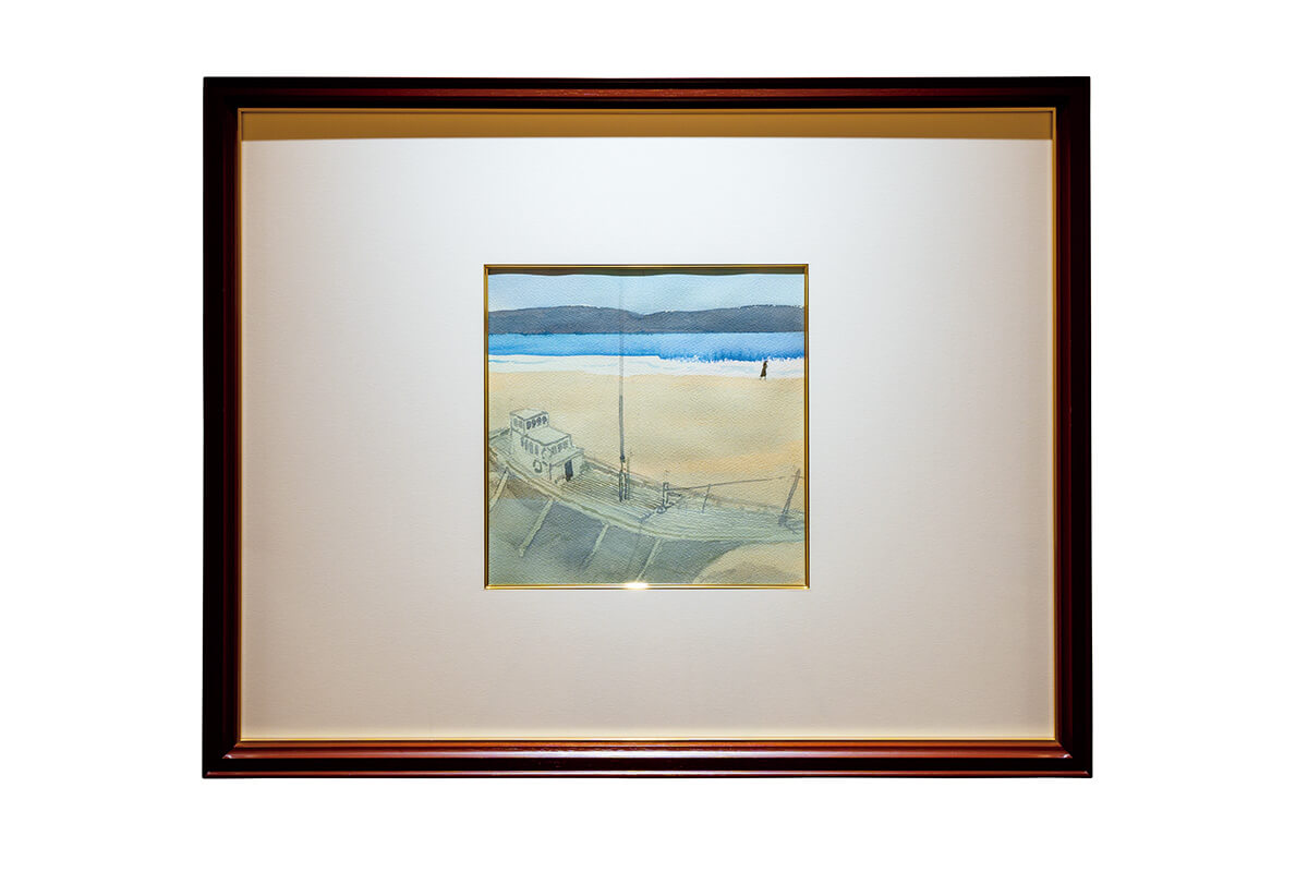 〈森の中の家 安野光雅館観〉絵画2
