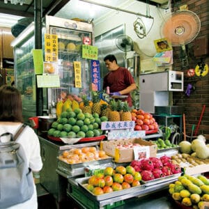 台湾〈泰成水果店〉外観