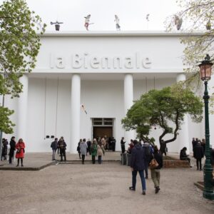 ヴェネチア・ビエンナーレ国際美術展のエントランス
