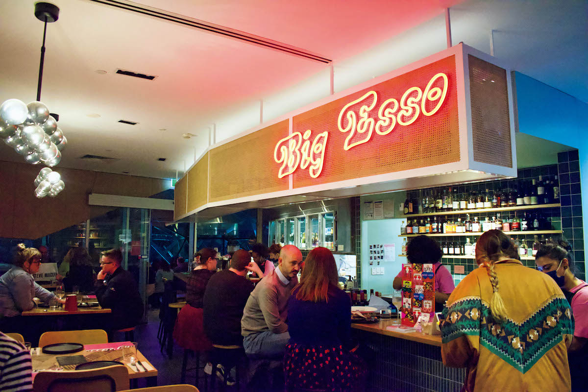 オーストラリア〈Big Esso〉オーストラリア〈Big Esso〉店内の様子