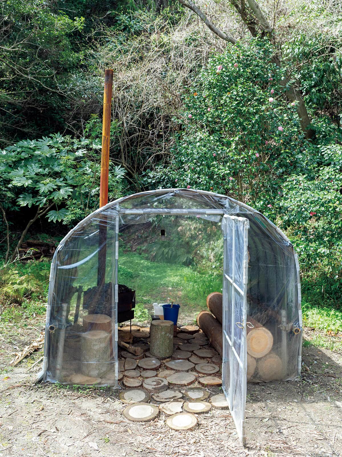 蒸留家・江口宏志／千葉県 自宅横のサウナ小屋