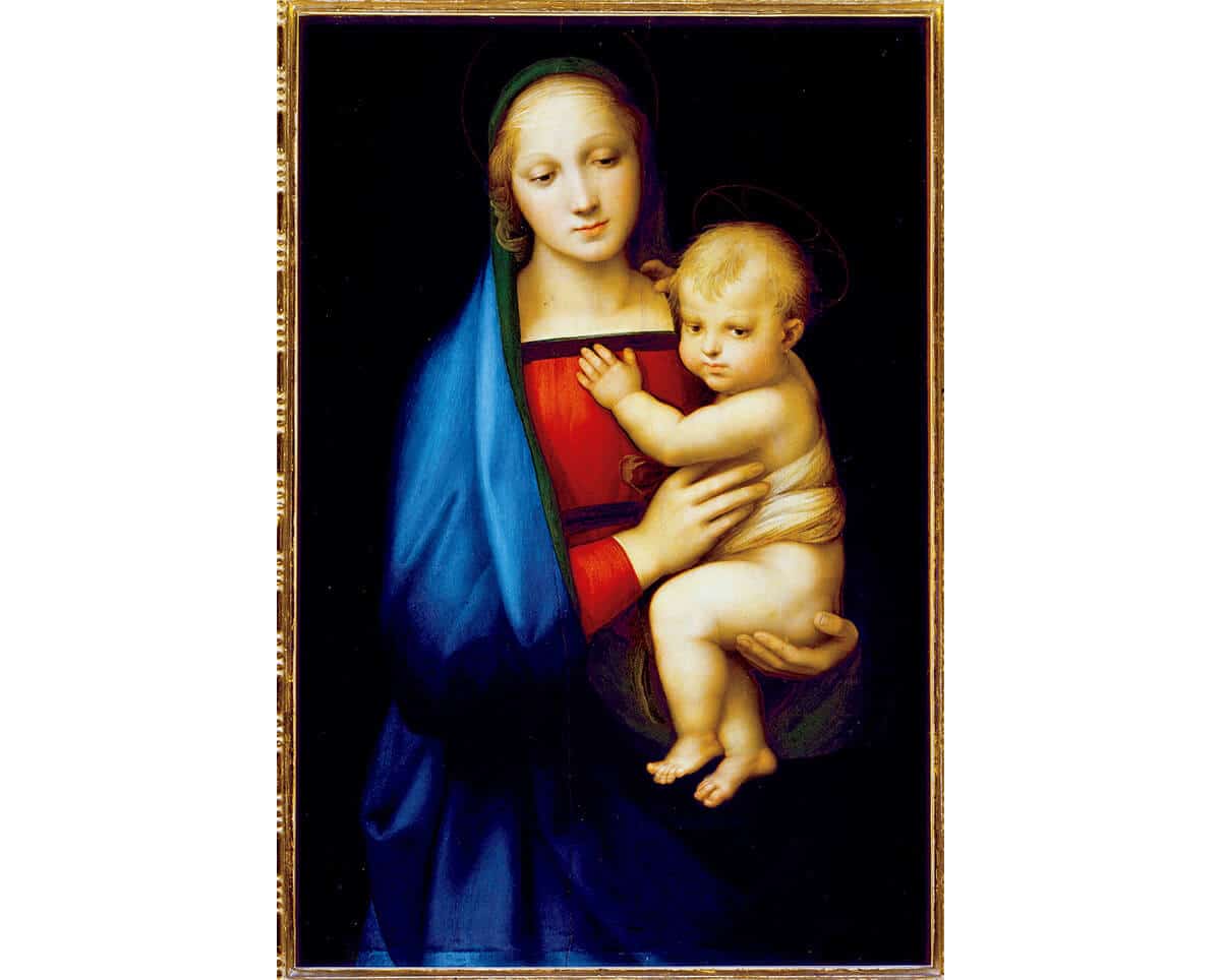ラファエロ・サンティ「大公の聖母」