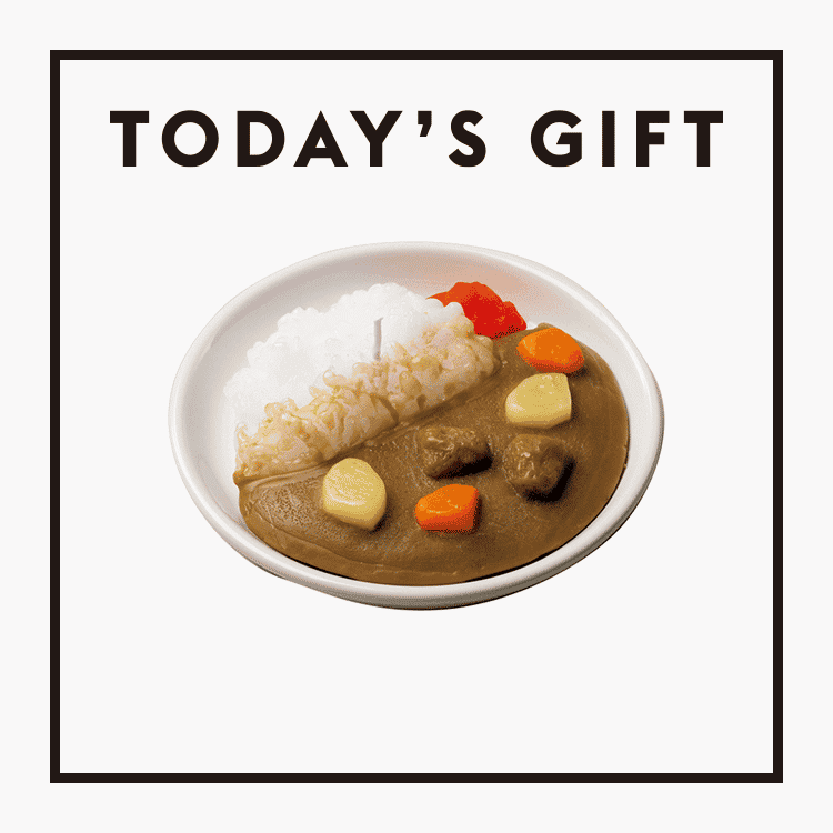 カレーライスキャンドル