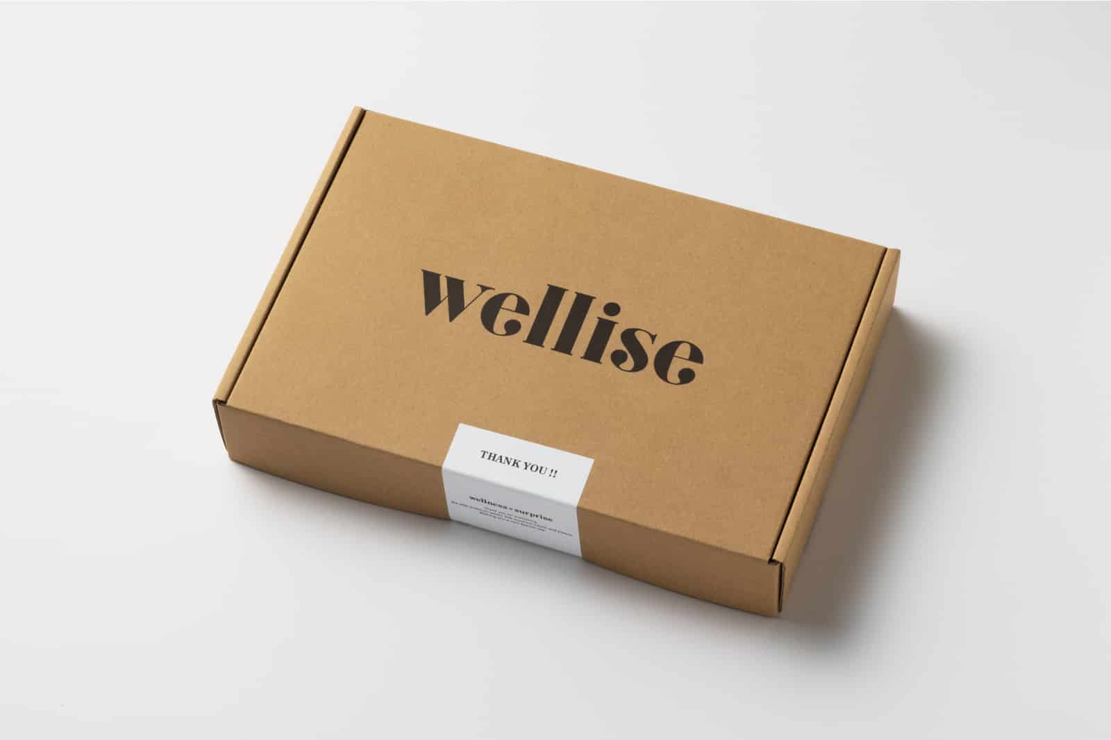 〈wellise〉の「おつまみジェラート」パッケージ