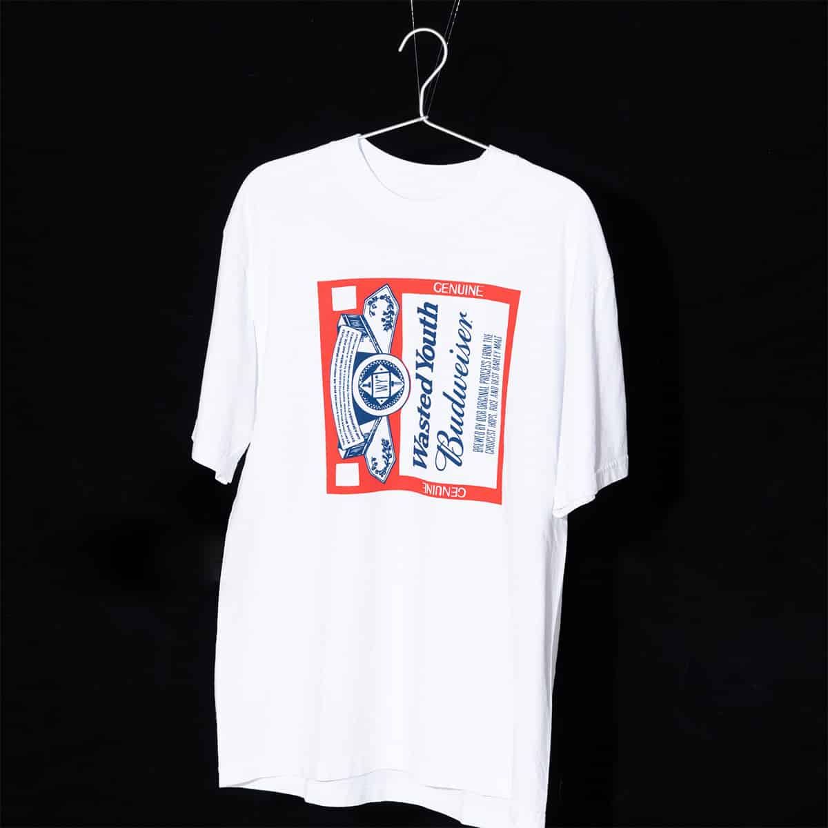 Wasted Youth x Budweiser Tシャツ