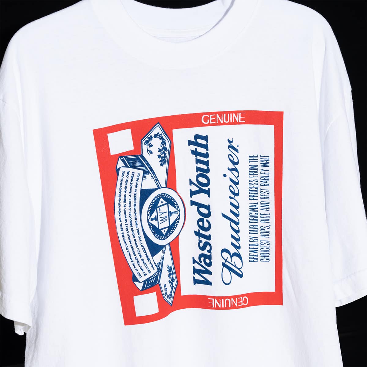 Wasted Youth x Budweiser Tシャツ