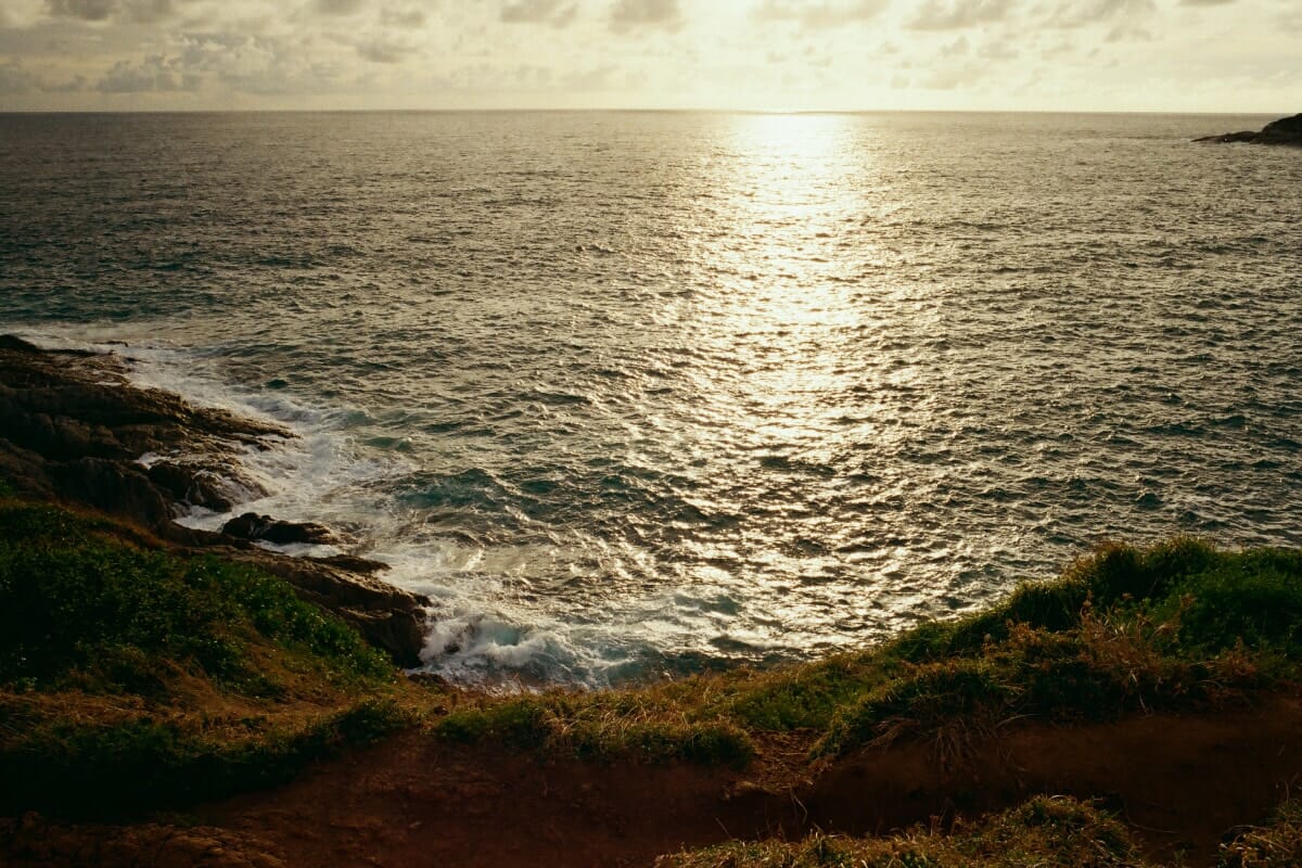 プロムテップ岬の夕日