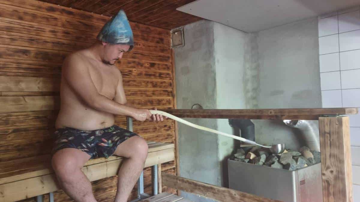 フィンランド　タハメラン・サウナ（Tahmelan Huvilan Sauna）