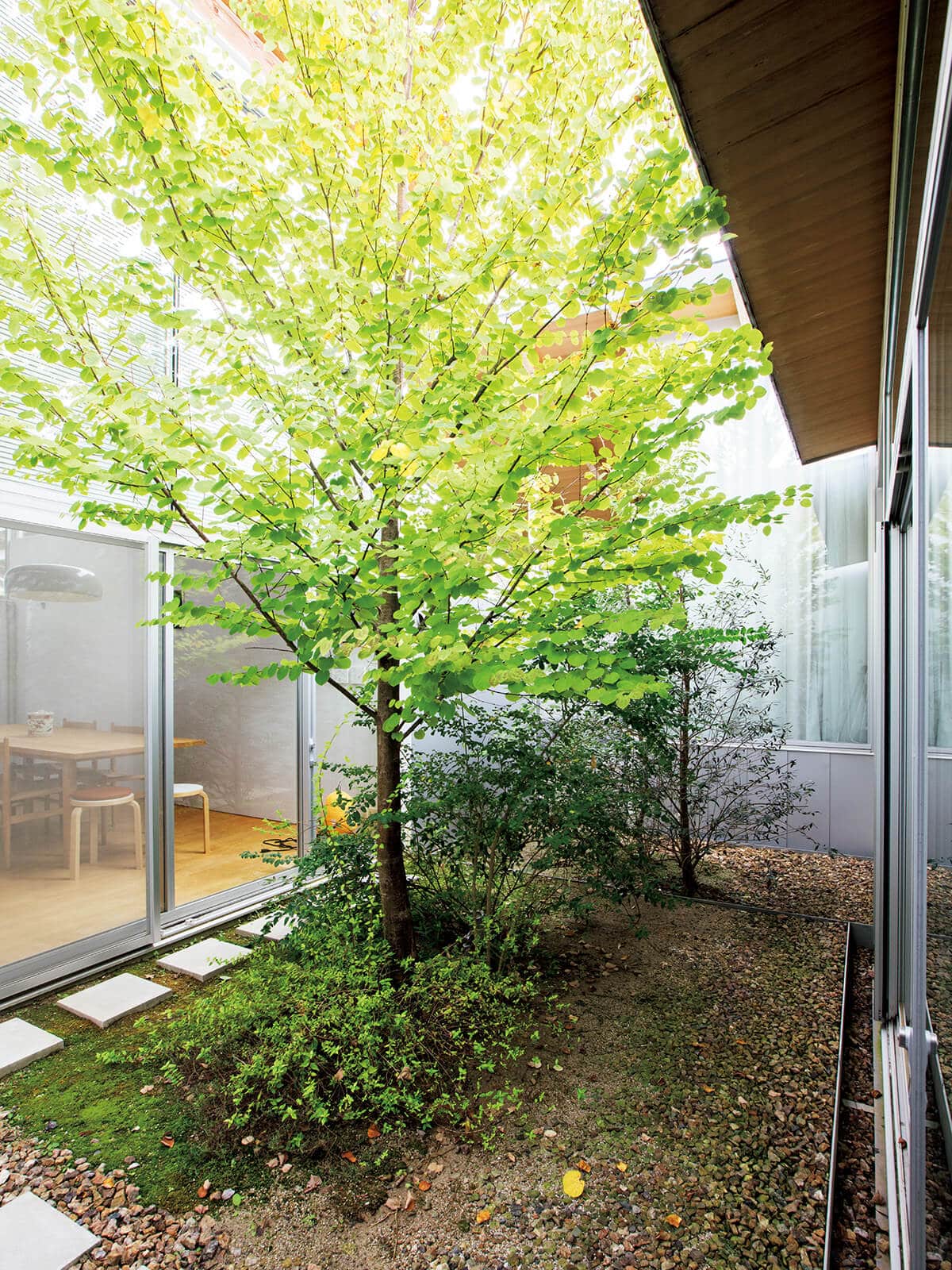 京都の集合住宅「NISHINOYAMA HOUSE」中庭