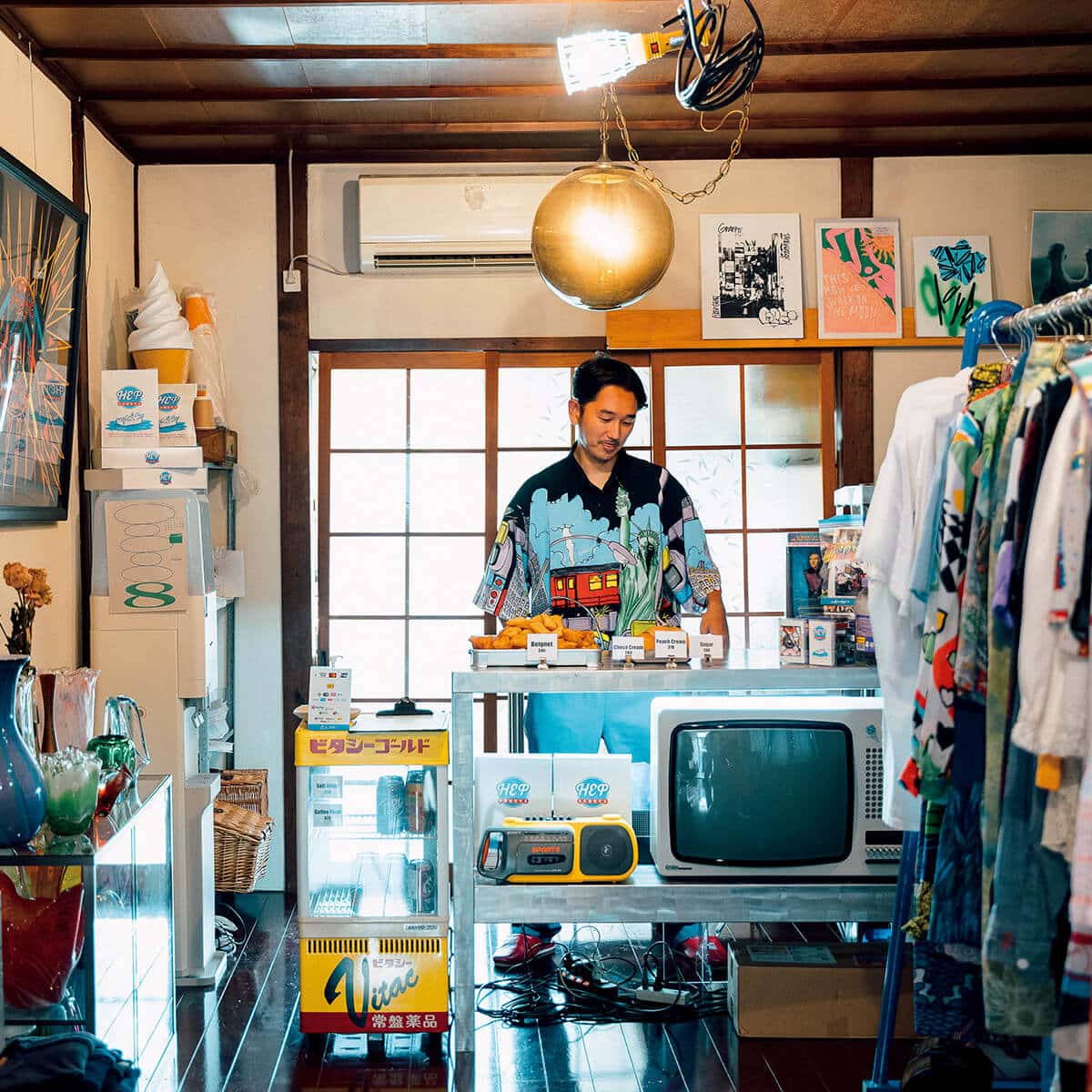 福岡〈HEP DONUTS〉店内
