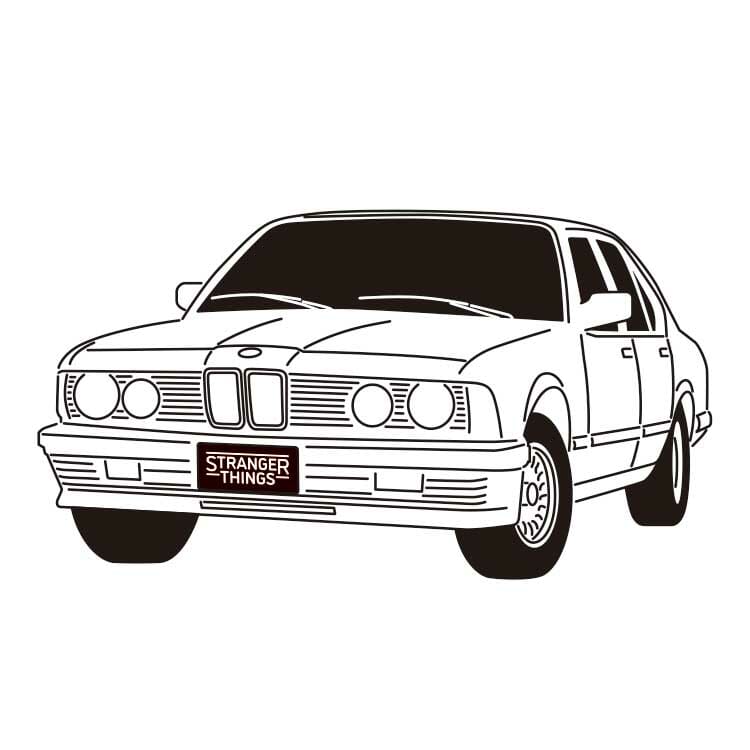 「名車探偵」映画・ドラマに出てくるクルマの話：BMW 733i