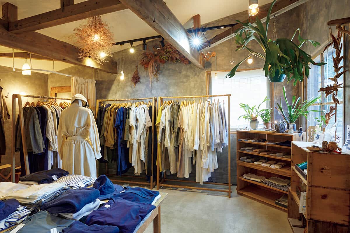 秋田〈縫人 nuito〉店内